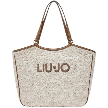Εικόνα της AA6208J3865-X0459 LIU JO ΓΥΝΑΙΚΕΙΑ BAG FERRIELLE TOTE CREAM