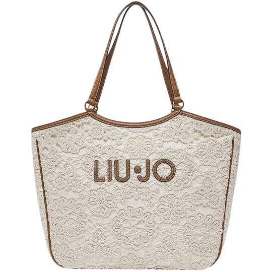 Εικόνα της AA6208J3865-X0459 LIU JO ΓΥΝΑΙΚΕΙΑ BAG FERRIELLE TOTE CREAM