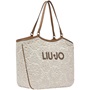 Εικόνα της AA6208J3865-X0459 LIU JO ΓΥΝΑΙΚΕΙΑ BAG FERRIELLE TOTE CREAM
