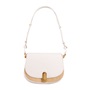 Εικόνα της 284033-IVORY TED BAKER KKAIA Twist Lock Detail Raffia Trim Shoulder B