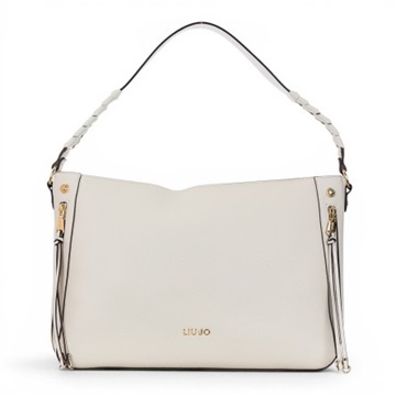 Εικόνα της AA6037E1120-X0459  LIU JO ΓΥΝΑΙΚΕΙΑ ΤΣΑΝΤΑ HOBO CREAM