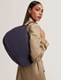 Εικόνα της 284886-blue TED BAKER SAMIYRA Webbing Suede Hobo Bag