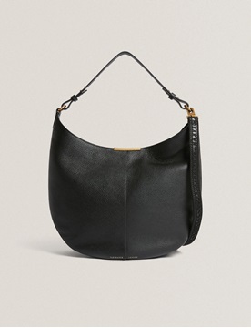Εικόνα της 284865-black TED BAKER AMMILIA Bar Detail Slouchy Hobo Bag