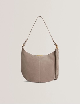 Εικόνα της 284865-taupe TED BAKER AMMILIA Bar Detail Slouchy Hobo Bag