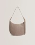 Εικόνα της 284865-taupe TED BAKER AMMILIA Bar Detail Slouchy Hobo Bag