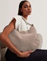 Εικόνα της 284865-taupe TED BAKER AMMILIA Bar Detail Slouchy Hobo Bag