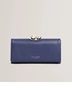 Εικόνα της 284940-blue TED BAKER ROOSALI Rose Detail Leather Large Bobble Purse