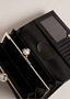Εικόνα της 283900-black TED BAKER ROOSALI Rose Detail Leather Large Bobble Purse