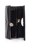 Εικόνα της 283900-black TED BAKER ROOSALI Rose Detail Leather Large Bobble Purse