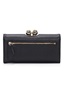 Εικόνα της 283900-black TED BAKER ROOSALI Rose Detail Leather Large Bobble Purse