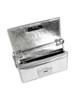Εικόνα της 284868-silver TED BAKER MAHIRIA Lock Detail Purse on a Chain