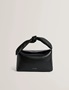 Εικόνα της 285694-black TED BAKER NYAAL Soft Knot Bow leather Shoulder Bag