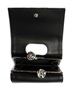Εικόνα της 284938-black TED BAKER ALBO LEATHER Printed Small Bobble Purse