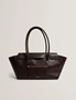 Εικόνα της 285564-brown TED BAKER TONIIE Casual Leather Large Tote Bag
