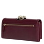 Εικόνα της 284940-red TED BAKER ROOSALI Rose Detail Leather Large Bobble Purse