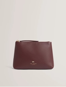 Εικόνα της 285630-red TED BAKER MANII Bow Detail Leather Wash Bag