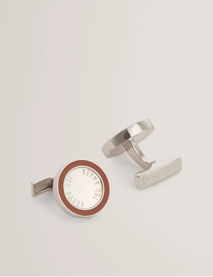 Εικόνα της 286268-silver TED BAKER CUFTI Branded Cufflink