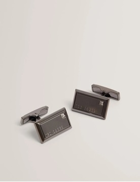 Εικόνα της 286265-gunmetal TED BAKER CUFFLI Crystal Detail Cufflink