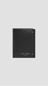 Εικόνα της 283945-black TED BAKER JOHHNN Trifold Leather Wallet