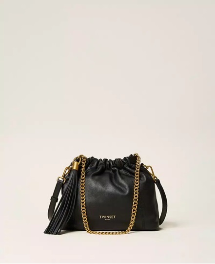 Εικόνα της 262TD8181-00006 TWINSET LEATHER  BAG MAIN