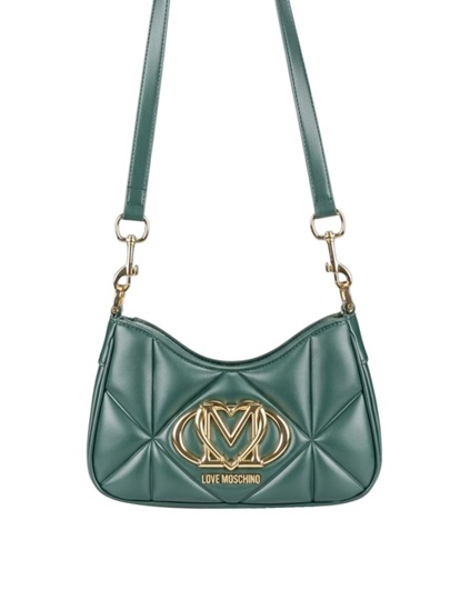 Εικόνα της JC4080PP0NLC0-850 LOVE MOSCHINO ΓΥΝΑΙΚΕΙΑ ΤΣΑΝΤΑ ΠΡΑΣΙΝΗ