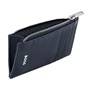 Εικόνα της HUGO BOSS Θήκη καρτών με φερμουάρ Classic Grained Navy – Εταιρικό δώρο