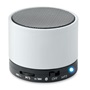 Εικόνα της Ηχείο Bluetooth Round Bass, λευκό – Εταιρικό δώρο