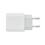 Εικόνα της Φορτιστής USB 18W με 2 θύρες, λευκός – Εταιρικό δώρο