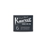 Εικόνα της Kaweco Αμπούλες Μελάνης Pearl Black – Συσκευασία 6 τεμ.