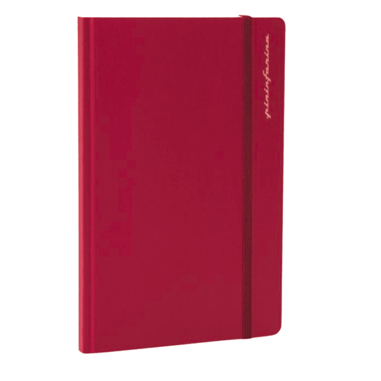 Εικόνα της Pininfarina Notes Hard Cover Σημειωματάριο 14x21 Stone Paper – Κόκκινο, Ριγέ – Εταιρικό δώρο