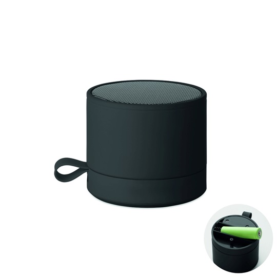 Εικόνα της Ηχείο Bluetooth 5.1 3W με μεταλλικό σώμα – Μαύρο – Εταιρικό δώρο