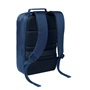 Εικόνα της Σακίδιο laptop 15" jacquard με λεπτομέρειες PU, 15L – Μπλε