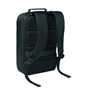 Εικόνα της Σακίδιο laptop 15" jacquard με λεπτομέρειες PU, 15L – Μαύρο