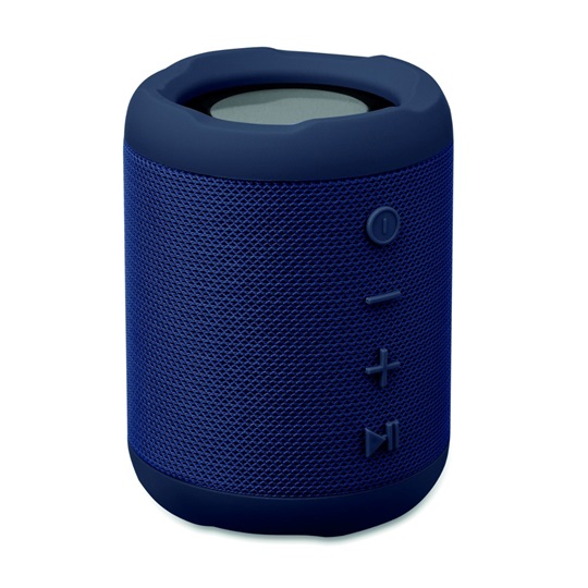 Εικόνα της Ασύρματο ηχείο Bluetooth 5.0 5W με ύφασμα RPET – Μπλε – Εταιρικό δώρο