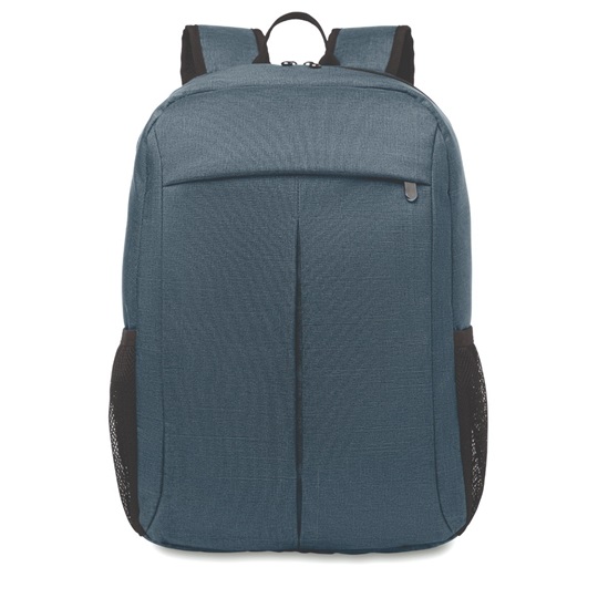 Εικόνα της Σακίδιο laptop 15" δίχρωμο πολυεστέρα 360D – Μπλε