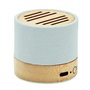 Εικόνα της Ασύρματο ηχείο Bluetooth 5.0 3W από RPET με bamboo – Λευκό – Εταιρικό δώρο
