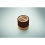 Εικόνα της Ασύρματο ηχείο Bluetooth 5.0 3W από RPET με bamboo – Σοκολά – Εταιρικό δώρο