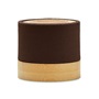 Εικόνα της Ασύρματο ηχείο Bluetooth 5.0 3W από RPET με bamboo – Σοκολά – Εταιρικό δώρο