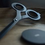 Εικόνα της HMM Scissors – Ψαλίδι 2 σε 1 με μαγνητική βάση, μαύρο