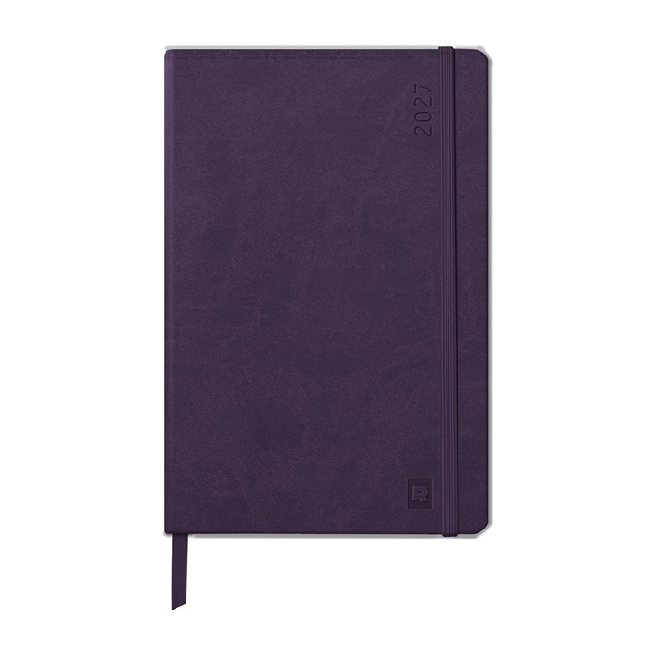 Εικόνα της Rhodia Ατζέντα 2027 A5 Κάθετη εβδομάδα – Aubergine